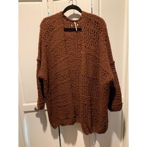 Free People Cardigan XS/S cinnamon color